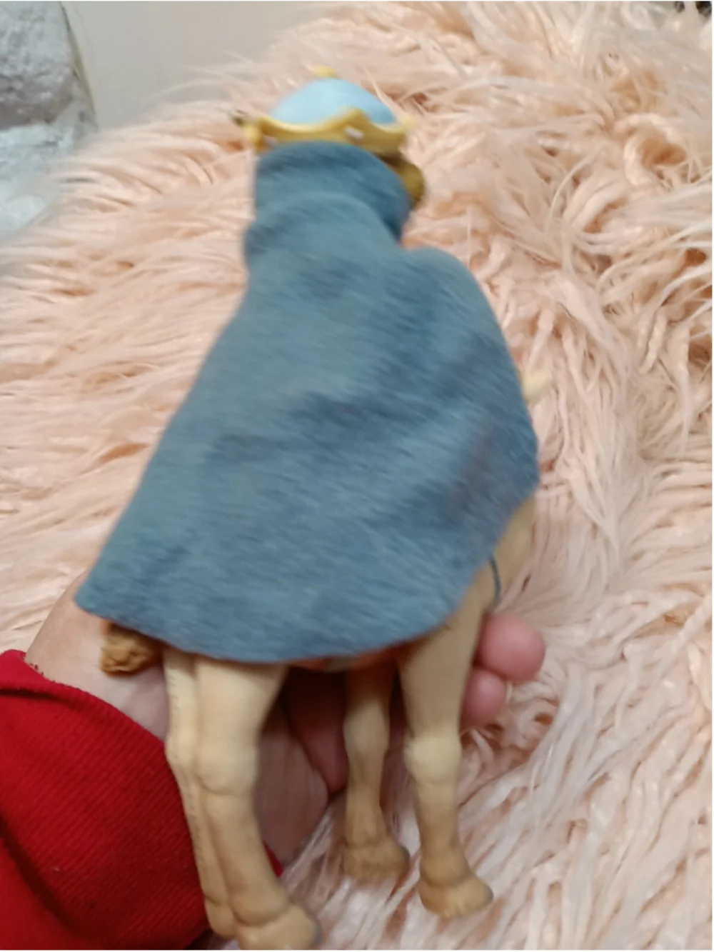 Cherished Teddies Wiseman on Camel The Crown Is Chipped On Bear Please See Photo
